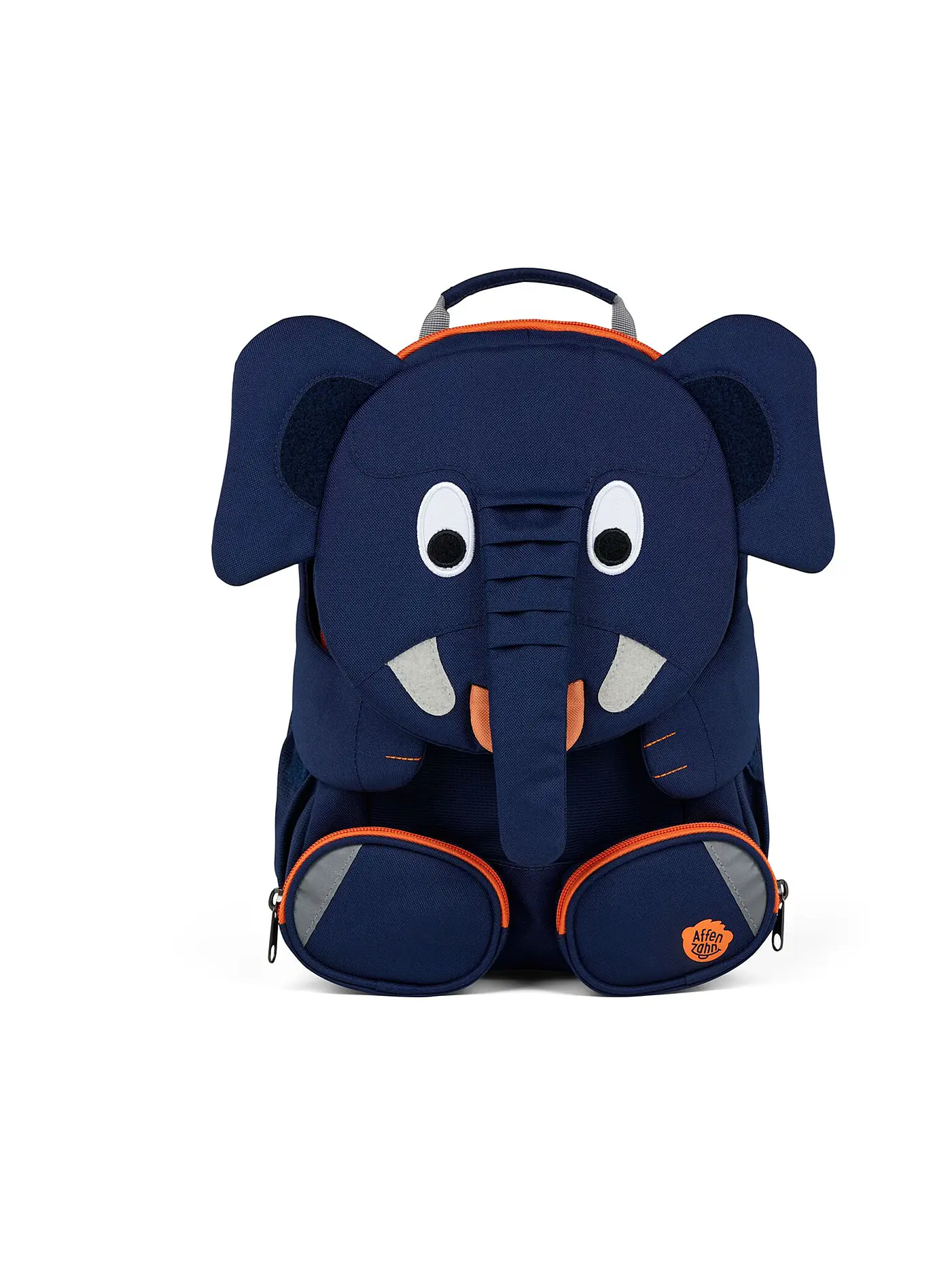 AFFENZAHN | Kinder Rucksack Große Freunde - Robbe | dunkelblau